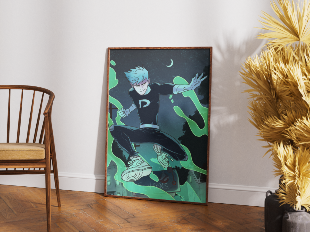 Mockup affiche Danny Fantôme